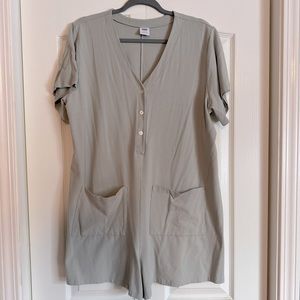 Smash + Tess Short Henley Romper